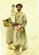 Anders Zorn babuchas d, abrigo France oil painting artist